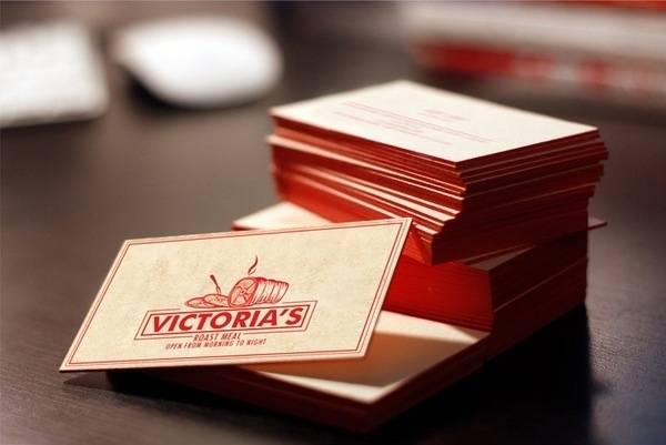 Identity Redesign on the Behance Network #card #food #letterpress #business