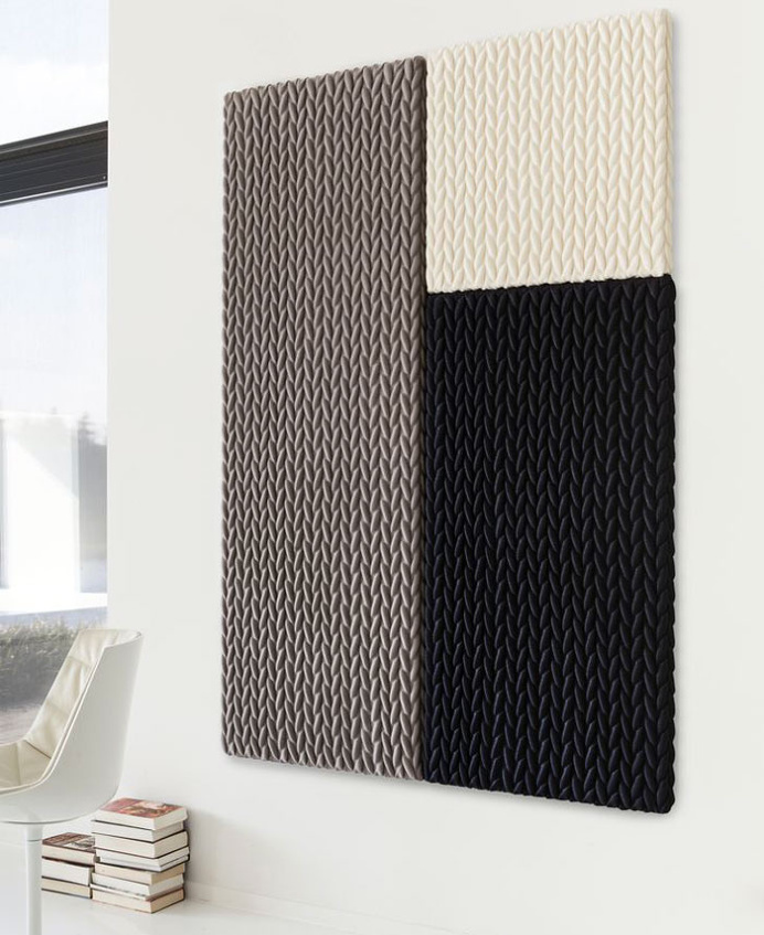 3D Textile With Good Acoustic Isolation - #textile, #design, #fabrics, #patterns