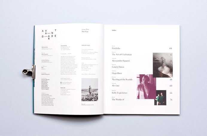 Avant Garde Magazine 01 on Behance