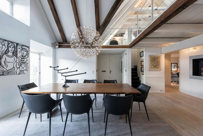 Duplex Apartment in Copenhagen - InteriorZine