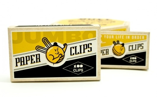 Office Supply Packaging - RyanRaschbaum #packaging #paper #clips