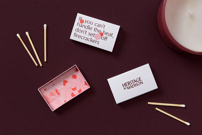 Heritage by Madison Branding - Mindsparkle Mag Re| Sydney, Richard Davies, Maxine Allen & Emily Sneddon designed the branding for Heritage by Madison #logo #packaging #identity #branding #design #color #photography #graphic #design #gallery #blog #project #mindsparkle #mag #beautiful #portfolio #designer