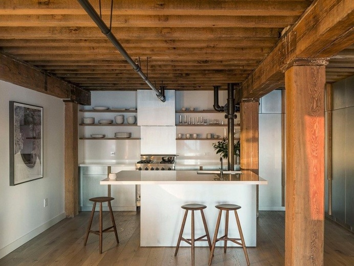 Manhattan Loft Renovation in a Converted 1864 Factory Building 1