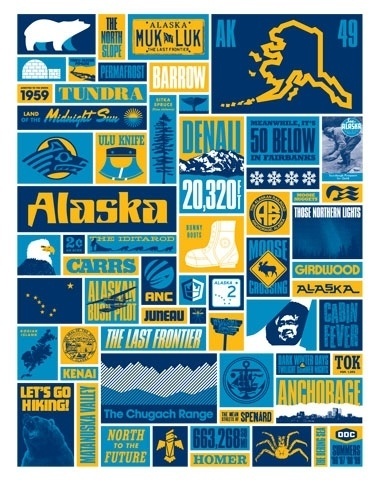Draplin Design Co. #thick #draplin #lines #poster