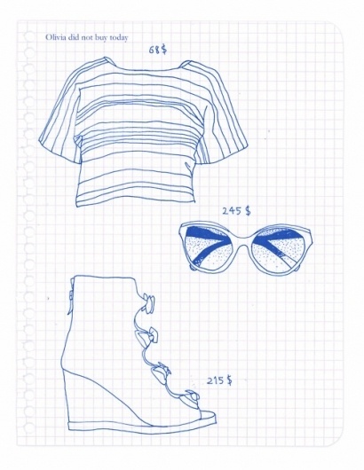 what did you not buy today? #fashion #llustration