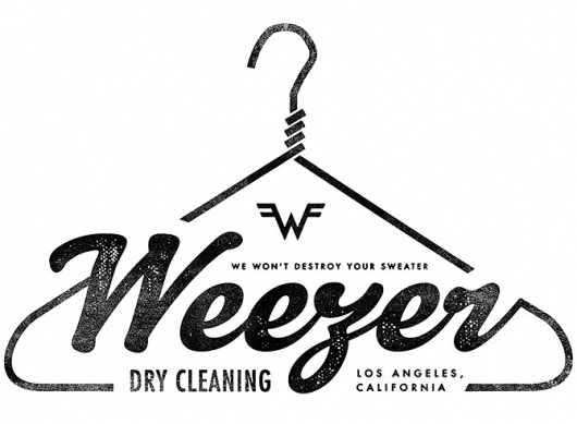 East Fork Studio / The Work of Sam Kaufman #music #logo #illustration #weezer