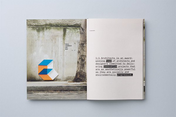 Brochure design idea #203: brochure, layout #cop #architecture #brochure