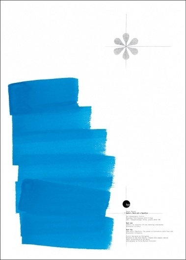 Creative Review - Hyland makes his mark #paint #poster #typography