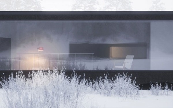 CJWHO ™ (twins: houses in five parts, upstate new york, usa...) #white #snow #landscape #photography #architecture #york #usa #luxury #new