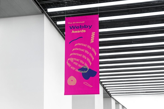 Webby Awards - Mindsparkle Mag Hans Christian Øren designed this beautiful project which consisted in developing the new identity for the Webby Awards 2019. #logo #packaging #identity #branding #design #color #photography #graphic #design #gallery #blog #project #mindsparkle #mag #beautiful #portfolio #designer