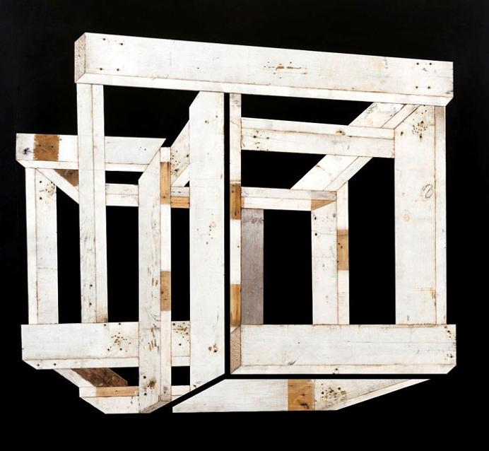 Three-Dimensional Sculptural Paintings by Michael Zelehoski - art, painting, fine art, artistic, creative, #art