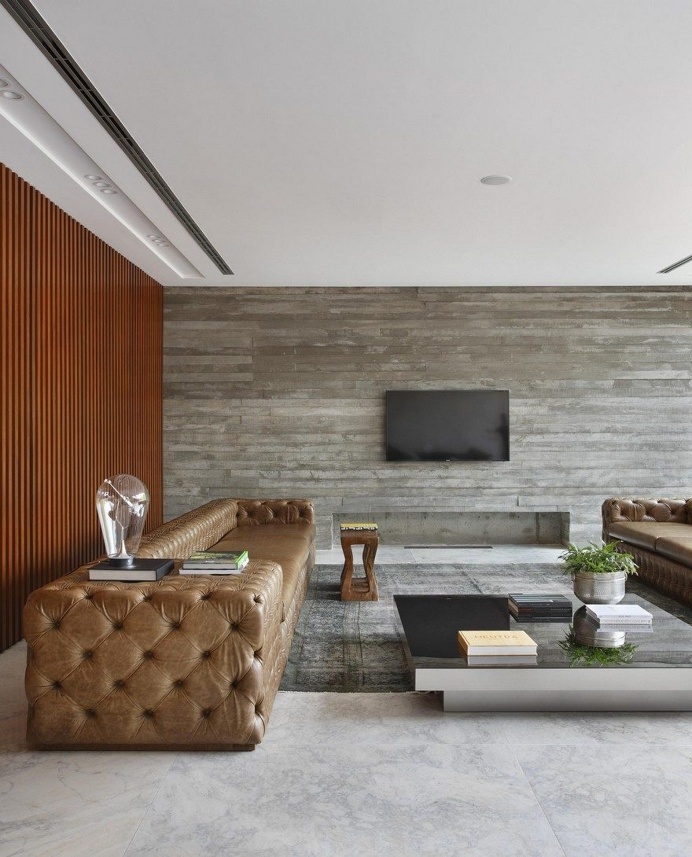AN House is a Serene and Minimalist Environment with Monochromatic Colors 7