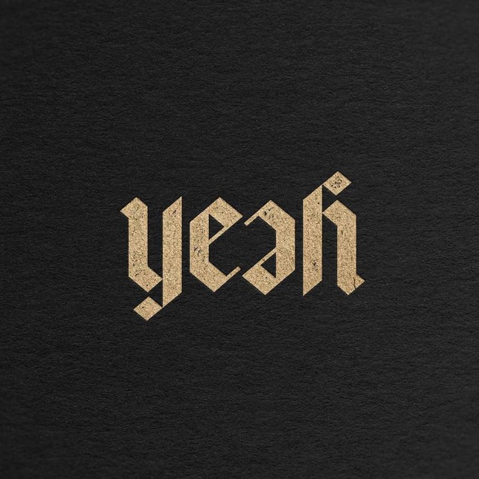 Yeah! here is an ambigram logo 🥰