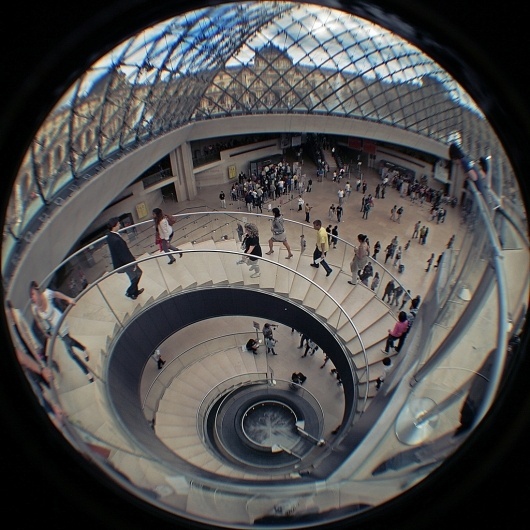 Más tamaños | Down to the Louvre | Flickr: ¡Intercambio de fotos! #fisheye