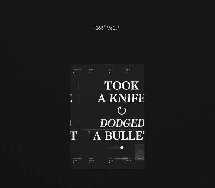 365 ® Vol. ² on Behance