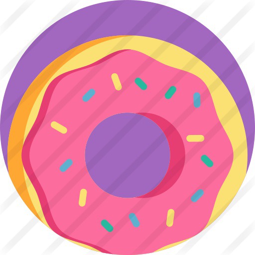 See more icon inspiration related to birthday and party, food and restaurant, baker, doughnut, dessert, donuts, donut, sweet, sugar and food on Flaticon.