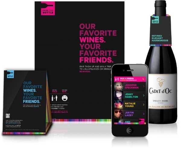 Pass The Bottle - jolahyjek #bright #layout #colors #branding