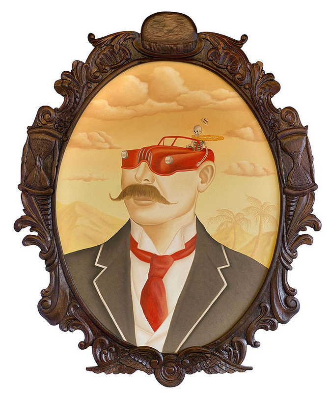 Not just Another Roadside Attraction: The Paintings of Rafael Silveira | Hi-Fructose Magazine #frame #bizarre #design #illustration #painting #art #surreal #collage
