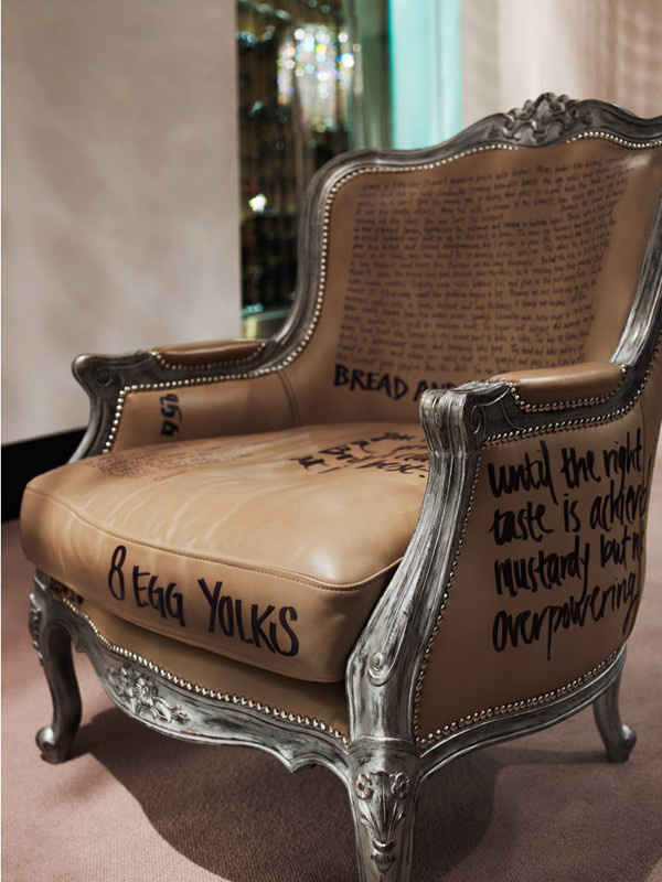 desire to inspire desiretoinspire.net #graffiti #furniture