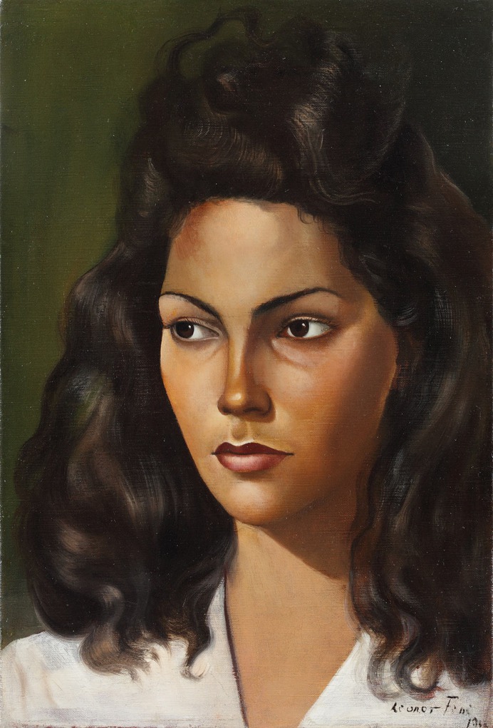 Portrait de femme, 1941, self portrait, Leonor Fini