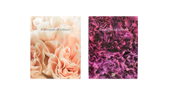 A Bouquet of Colours, Hotel Arts Barcelona | Thomas Manss & Company #design #book #photography #hotel #graphics #editorial #flowers #typography