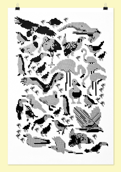 Kate Moross - Poster for Kalex Moshon Whitechapel Exhibition. #whitechapel #kalex #graphic #moshon #moross #for #poster #art #exhibitio #kate