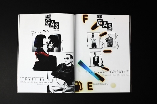 The gas theatre on the Behance Network #theatre #musical #advertising #identity #poster #magazine