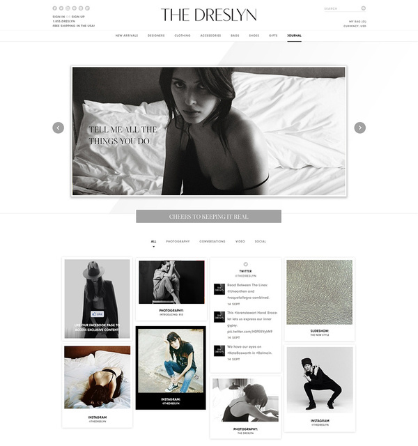 The Dreslyn by Hugo & Marie #design #web