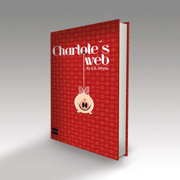 Charlotte's Web: Book cover #cover #editorial #illustration #book