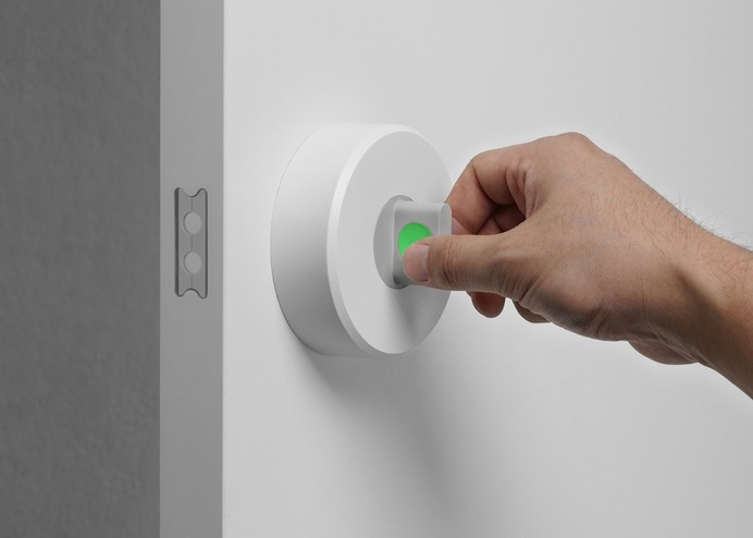 Skeuomorphism design IRL - Fingerprint Smart Door Lock