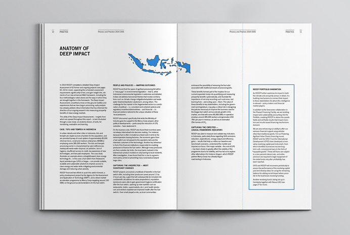 REEEP Annual Report on Behance