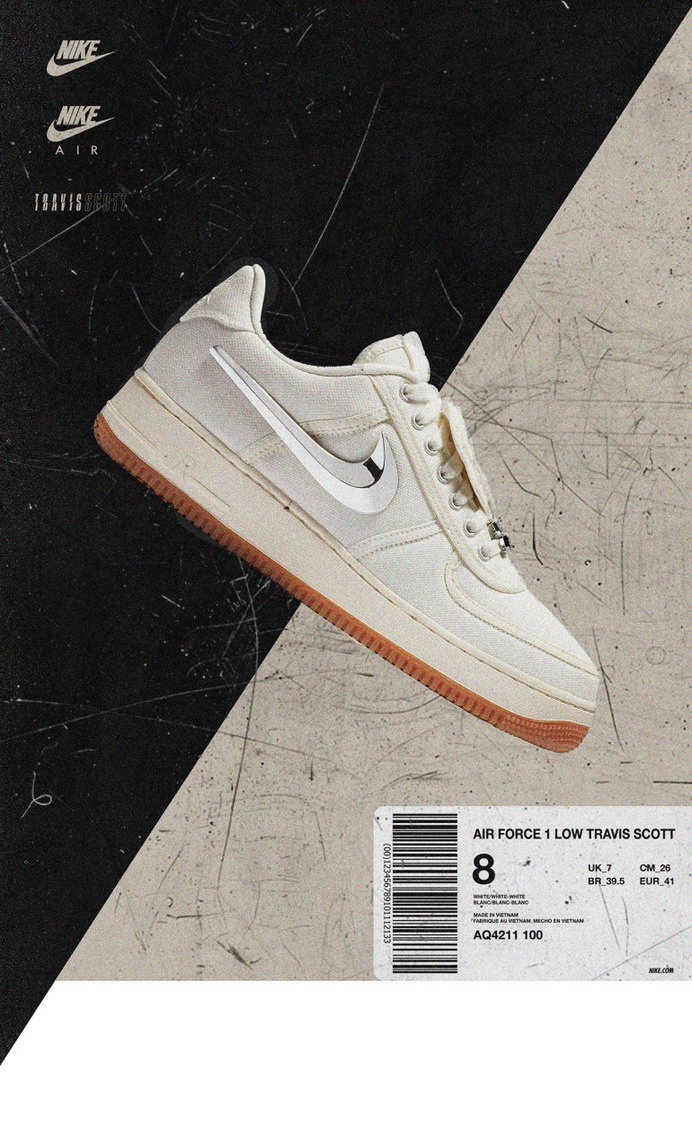 NIKE X TRAVIS SCOTT | All Star Weekend Release Posters