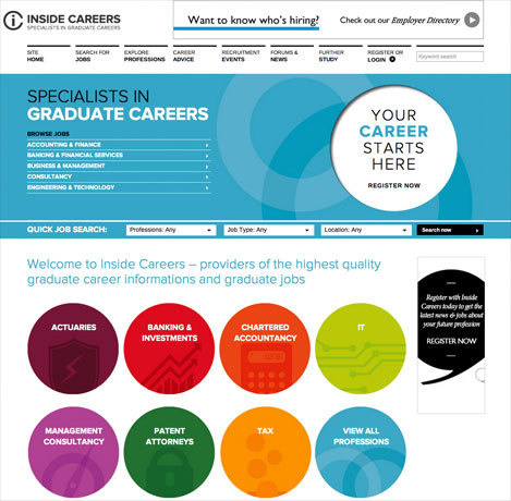 Inside Careers Website by Ascend Studio #website #careers #illustration