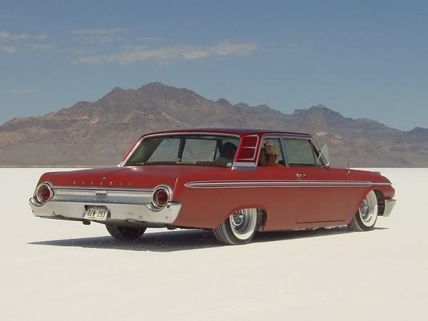 1962 Galaxie Mild Custom low on the Salt #cars