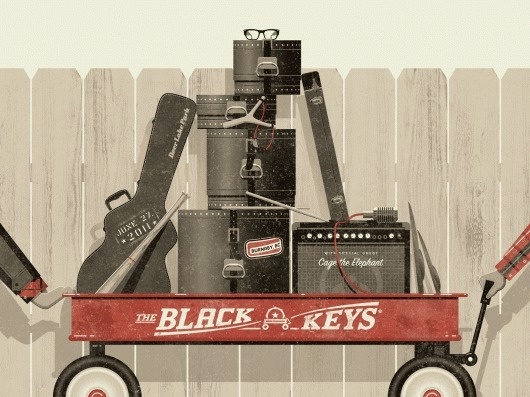 DKNG Studios » Posters #wagon #black #the #poster #dkng #keys