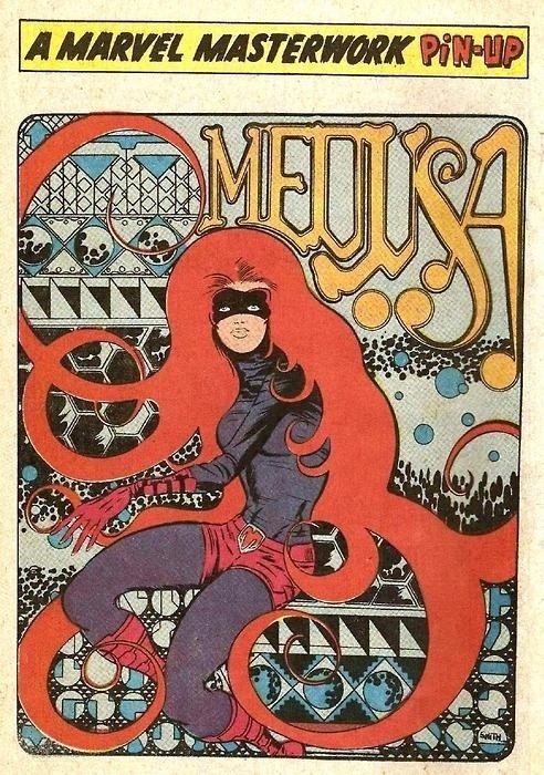 tumblr_koxz5xcsK91qz6f9yo1_500.jpg (JPEG Image, 492 × 700 pixels) #medusa #comics #marvel