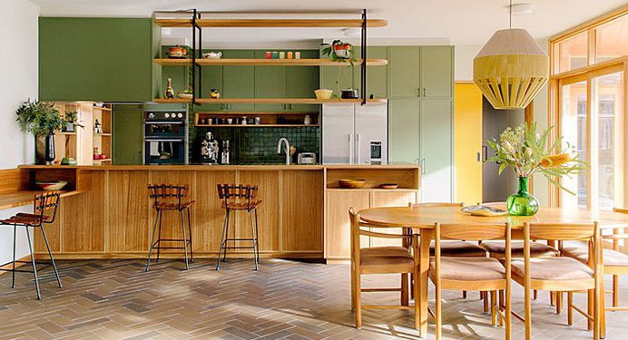 65 Adorable Mid Century Modern Kitchen Ideas