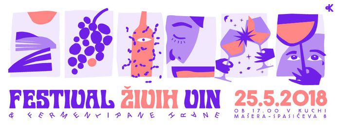 Kupite vstopnice FESTIVAL ŽIVIH VIN IN FERMENTIRANE HRANE, Ljubljana ~ Kucha - Food Hub Ljubljana