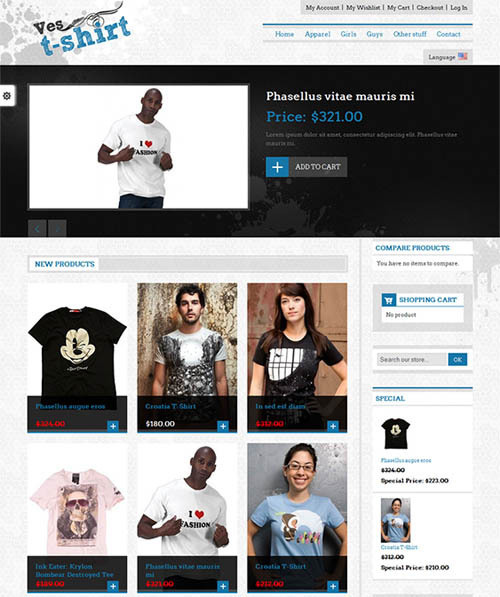 7 Free Responsive Magento Themes #ecommerce #responsive #magento