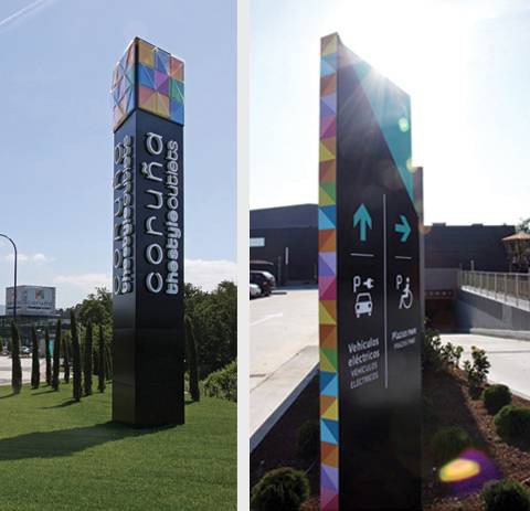 Wayfinding | Signage | Sign | Design | 购物中心导视牌