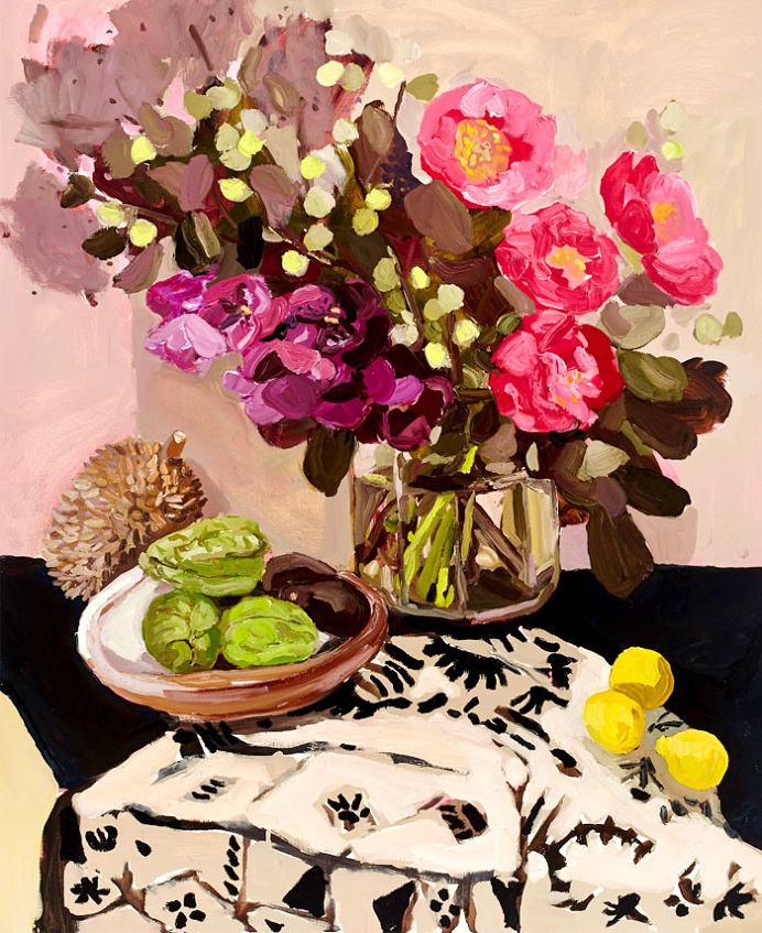 Still Life by Laura Jones - #art, #painting, #fineart