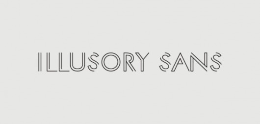 illusory Sans on the Behance Network #pedersen #illusory #sans #typeface #marcus #typography