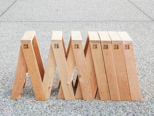 AA Stool by Torafu Architects #wood