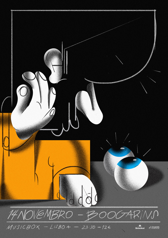 Bráulio Amado Boogarins, #Musicbox #Poster
