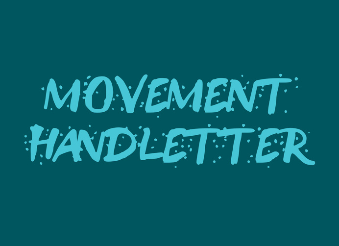 Movement Handletter - by:nasart on Behance