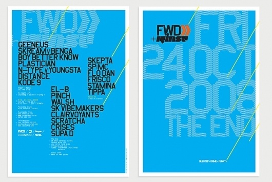 FWD >>: Give Up Art. #print #design #identity