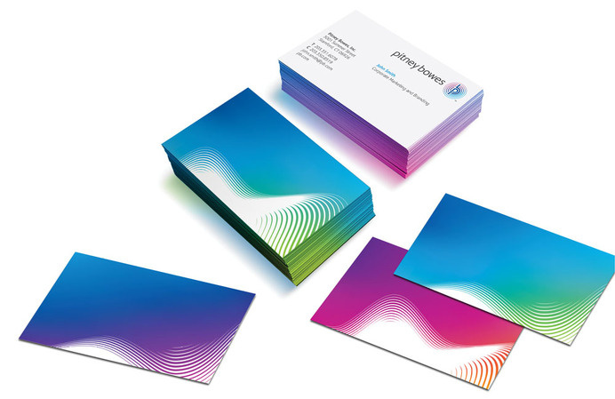 Pitney Bowes logo #bowes #identity #pitney #logo #cards