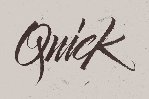 Typeverything.comQuick by Max Pirsky. #quick #lettering #script