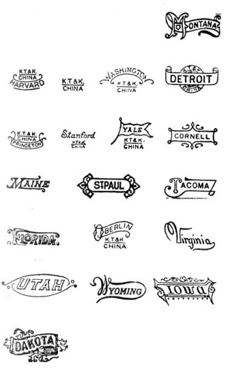 Logos / vintage, logos #states #type #stamp