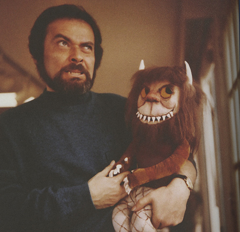 From Maurice Sendak: A Celebration of the Artist and His Work. #monsters #photography #sendak